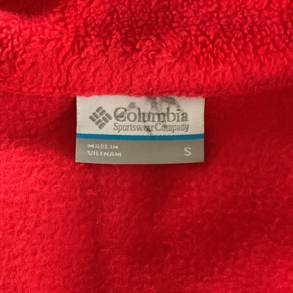 Women’s Columbia full zip fleece size small - Picture 5 of 5